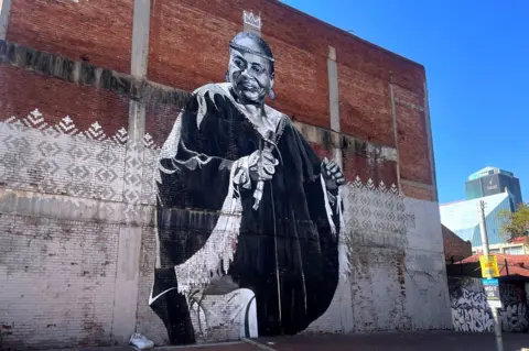 Hamilton Wende Mural of Miriam Makeba