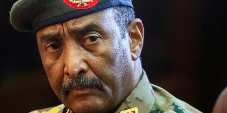 Sudan's top army general Abdel Fattah al-Burhan. (Ashraf Shazly/ AFP)