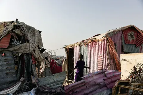 Alyona Synenko/ICRC At a refugee camp in the north of Somalia