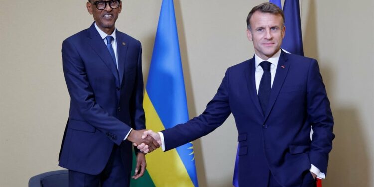 News24 | Macron gets Rwanda and DRC presidents into same photo... but actual talks go poorly