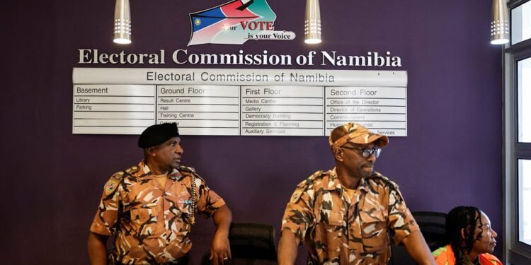 News24 | Early results in Namibia indicate two-way race as some parties call for vote counting halt