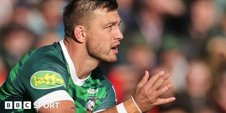 Handre Pollard in action for Leicester Tigers