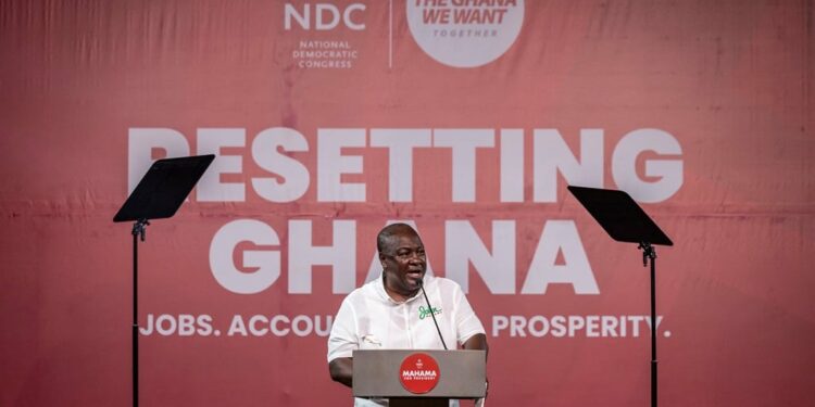 News24 | Ghana opposition leader John Mahama declared election winner on 'reset' promise