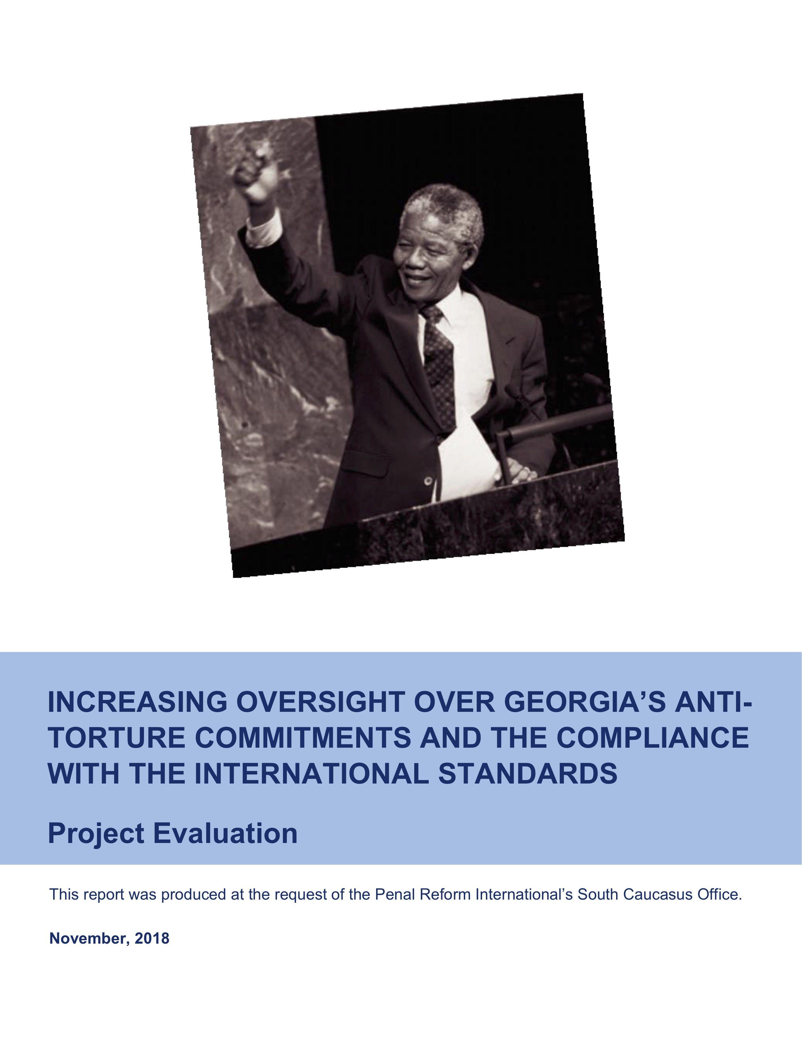 Building Trust: The Role of International Oversight