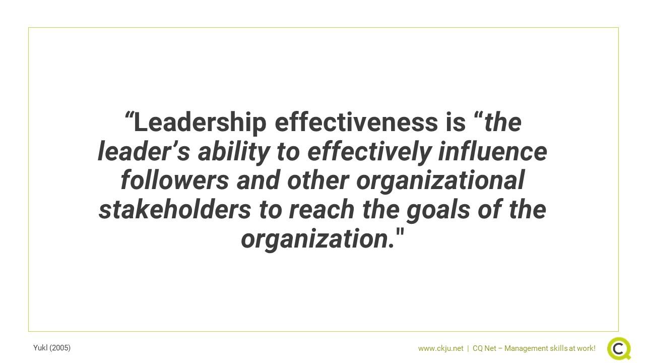 Tactical Analysis: How Leadership Translates to Performance